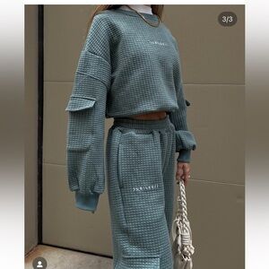 Jubilee Apparel quilted cloud sweat set